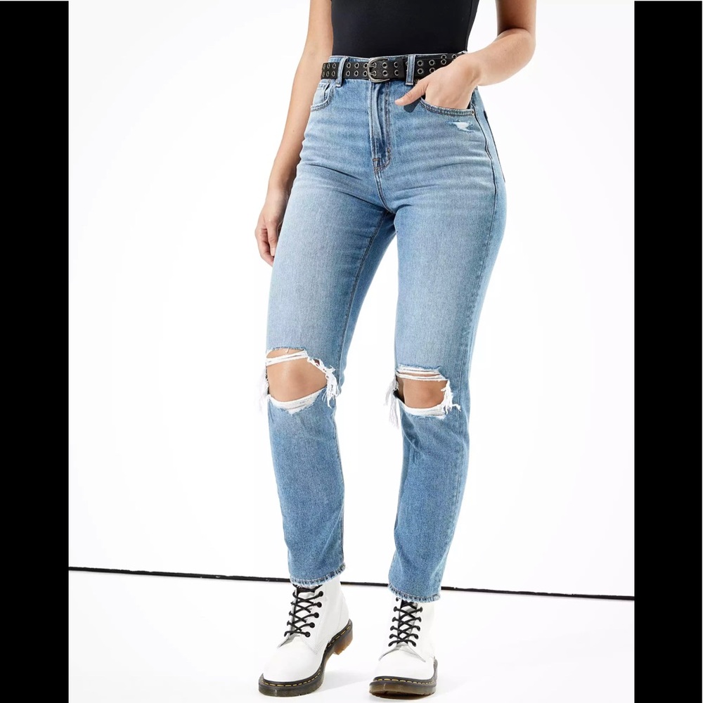 american eagle mom jean